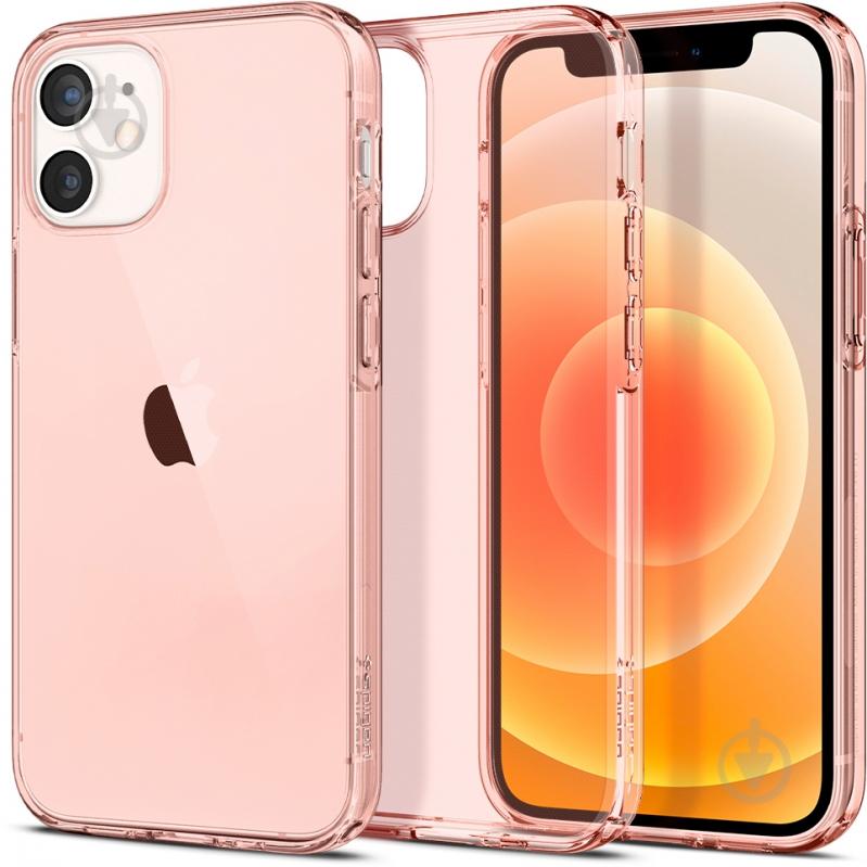 Чехол Spigen Crystal Flex Rose Crystal для Apple iPhone 12 Mini - фото 3
