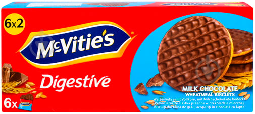 Печенье McVitie's Digestive Milk Chocolate 200 г - фото 1