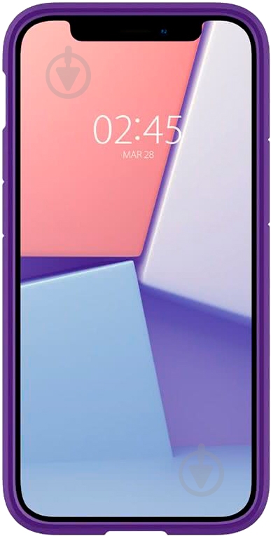 Чехол Spigen Crystal Hybrid Hydrangea Purple для Apple iPhone 12 Mini - фото 3