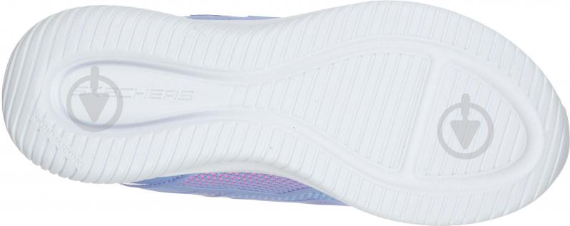 Кроссовки для девочек Skechers Jumpsters 302433L LVPK р.28,5 голубые - фото 5