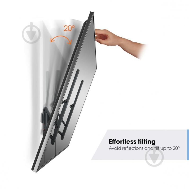 Кронштейн Vogels TVM 3613 наклонные 40"-77" черный - фото 7