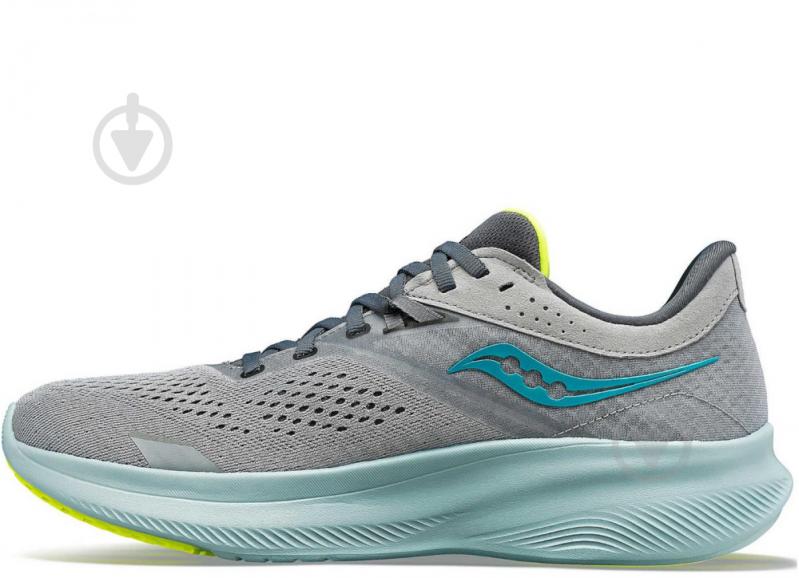 Кросівки чоловічі демісезонні Saucony RIDE 16 S20830-15 р.45 сірі - фото 2