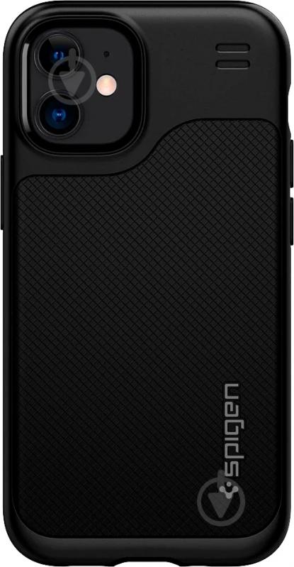 Чохол Spigen Hybrid NX Matte Black для Apple iPhone 12 Mini - фото 1