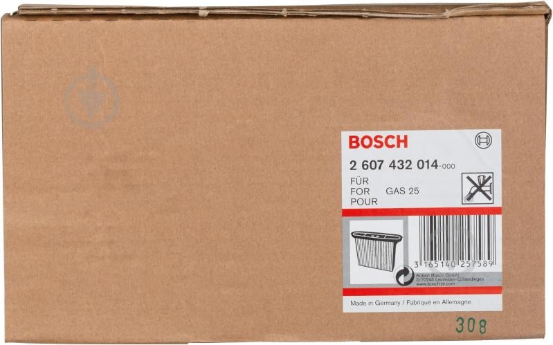 Фильтр Bosch для GAS 25 1 шт. 2607432014 - фото 2