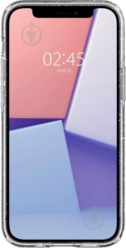 Чехол Spigen Liquid Crystal Glitter Crystal Quartz для Apple iPhone 12 Mini - фото 2
