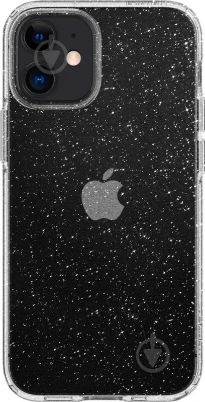 Чехол Spigen Liquid Crystal Glitter Crystal Quartz для Apple iPhone 12 Mini - фото 1