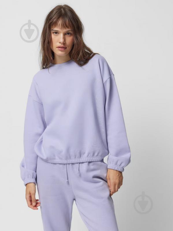 Свитшот Outhorn SWEATSHIRT F663 OTHAW23TSWSF663-52S р.L фиолетовый - фото 4