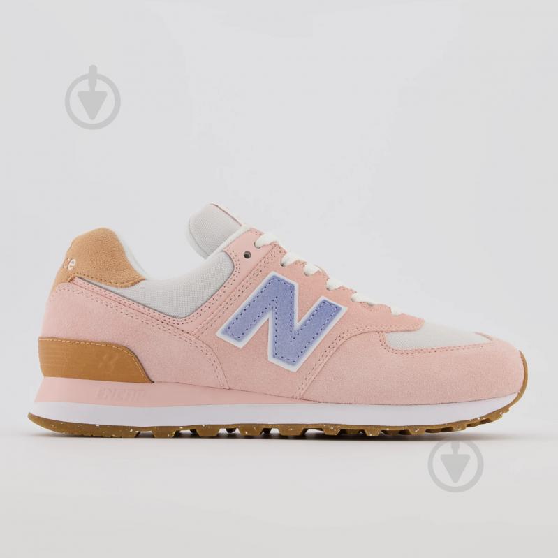 Кроссовки женские New Balance WL574RB2 р.37,5 розовые - фото 1