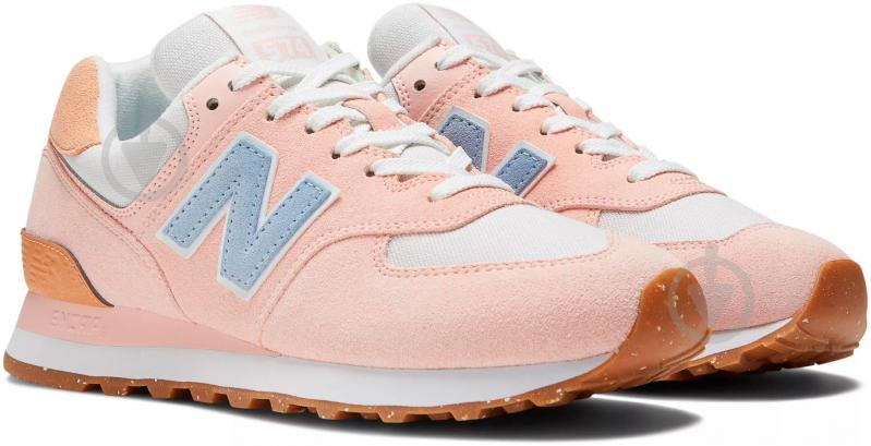 Кросівки жіночі New Balance WL574RB2 р.37,5 рожеві - фото 5