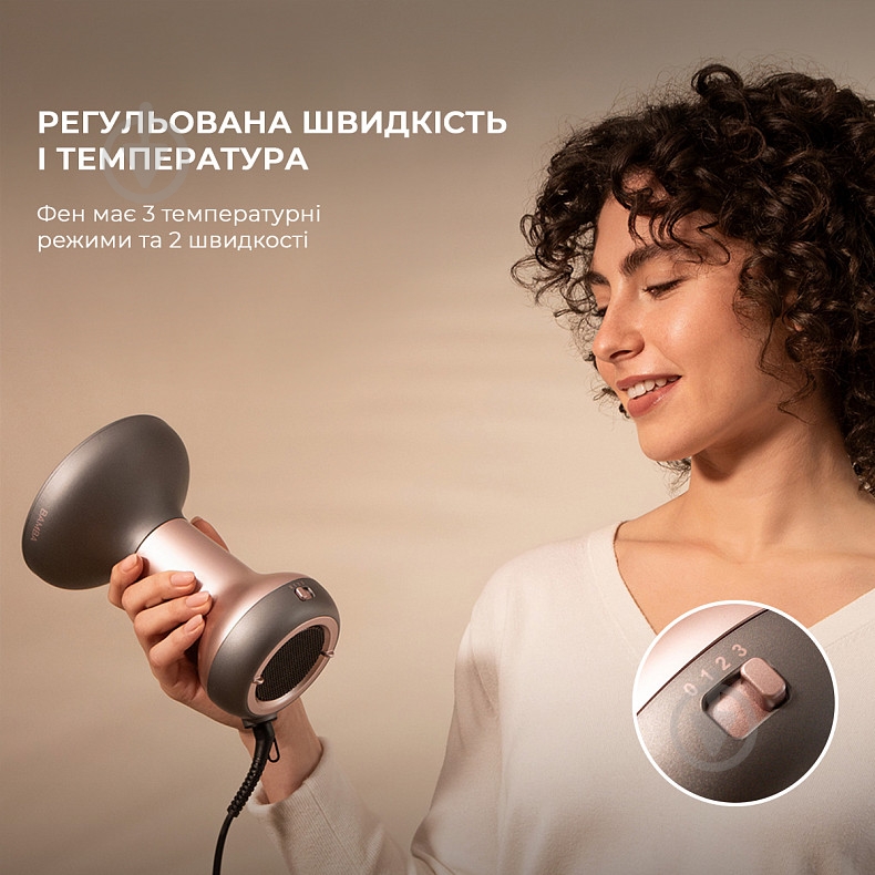 Фен CECOTEC Ionicare MagiCurls Grey (CCTC-04417) - фото 4