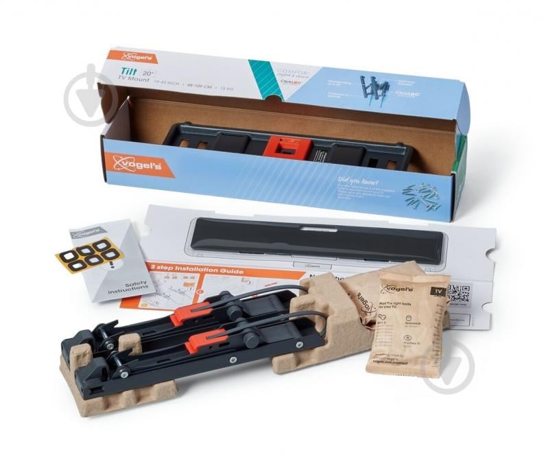 Крепление для телевизора Vogels TVM 3213 наклонные 19"-43" черный - фото 9 Крепление для телевизора Vogels TVM 3213 наклонные 19"-43" черный - фото 9