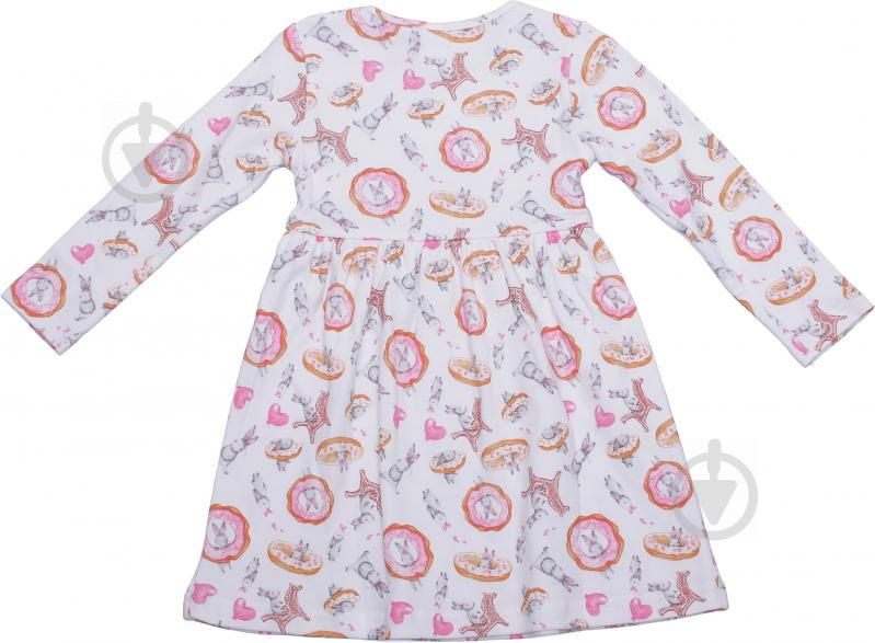 Сукня Luna Kids Тістечко 1066/22002 р.92-98 білий із рожевим - фото 2