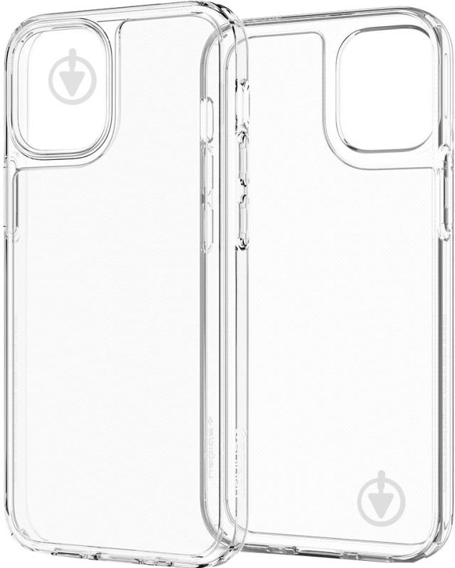 Чохол Spigen Quartz Hybrid Chrystal Clear для Apple iPhone 12 Mini - фото 1 Чохол Spigen Quartz Hybrid Chrystal Clear для Apple iPhone 12 Mini - фото 1