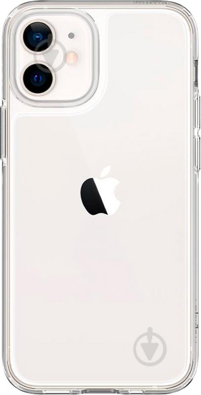 Чохол Spigen Quartz Hybrid Chrystal Clear для Apple iPhone 12 Mini - фото 2 Чохол Spigen Quartz Hybrid Chrystal Clear для Apple iPhone 12 Mini - фото 2