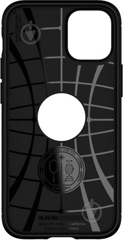 Чехол Spigen Rugged Armor Matte Black для Apple iPhone 12 Mini - фото 2