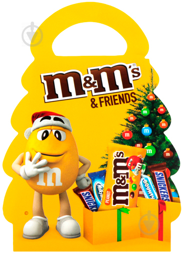 Новогодний набор Mars M&M's&Friends Новогодняя елка 104 г - фото 1