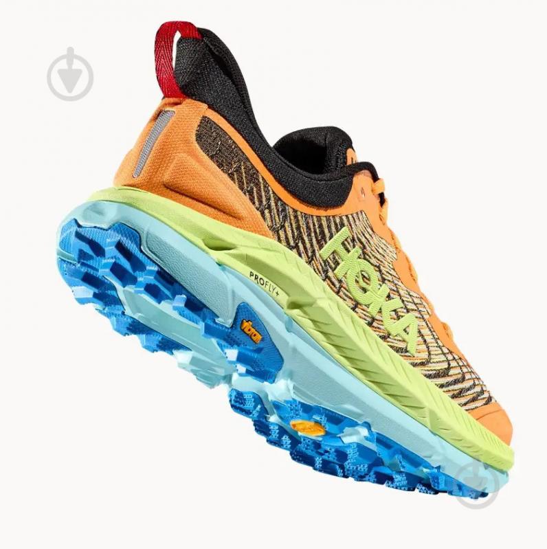 Кроссовки мужские демисезонные Hoka MAFATE SPEED 4 1129930-SLRL р.42 оранжевые - фото 4