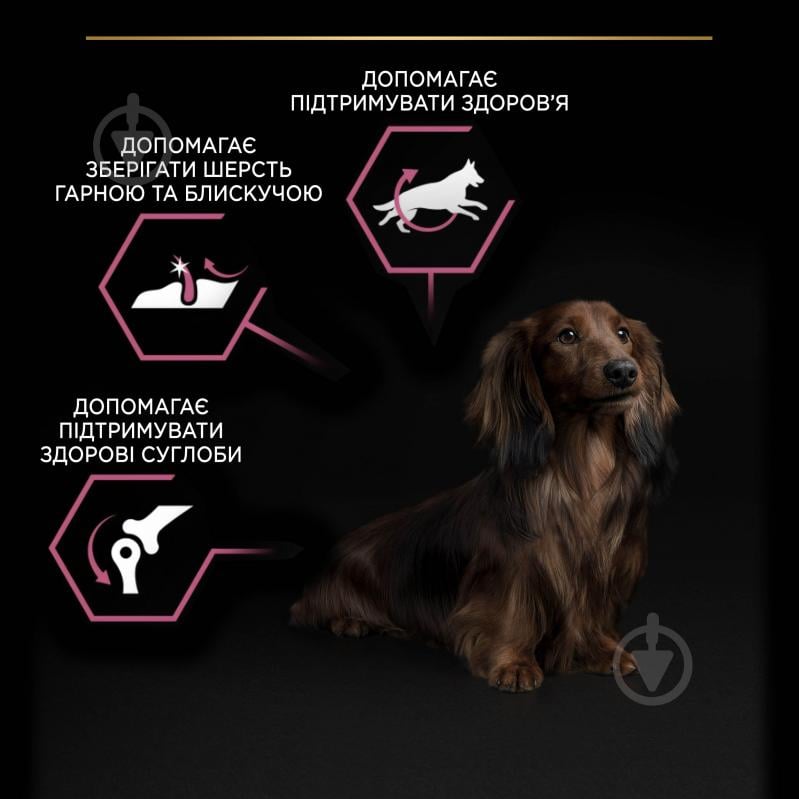 Корм сухой ProPlan by Purina Small&Mini Adult 1+ Sensitive Skin для взрослых собак с чувствительной кожей с лососем 700 г - фото 7
