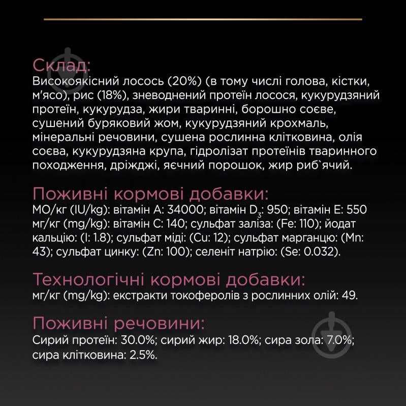 Корм сухой ProPlan by Purina Small&Mini Adult 1+ Sensitive Skin для взрослых собак с чувствительной кожей с лососем 700 г - фото 8