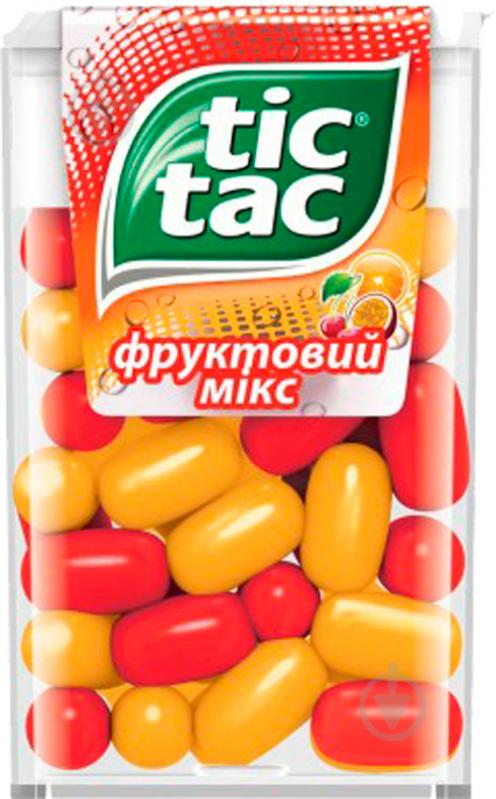 Цукерки TIC TAC фруктовий мікс T24х12 (22292081) 24 г - фото 1