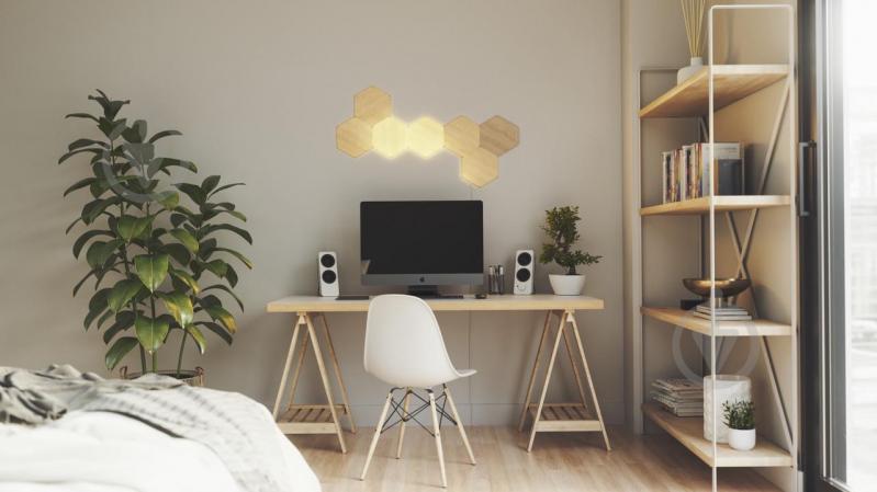 Світильник світлодіодний Nanoleaf Elements Hexagons Expansion Pack Apple Homekit (NL52-E-0001HB-3PK) - фото 4