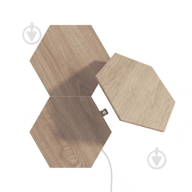 Світильник світлодіодний Nanoleaf Elements Hexagons Expansion Pack Apple Homekit (NL52-E-0001HB-3PK) - фото 2