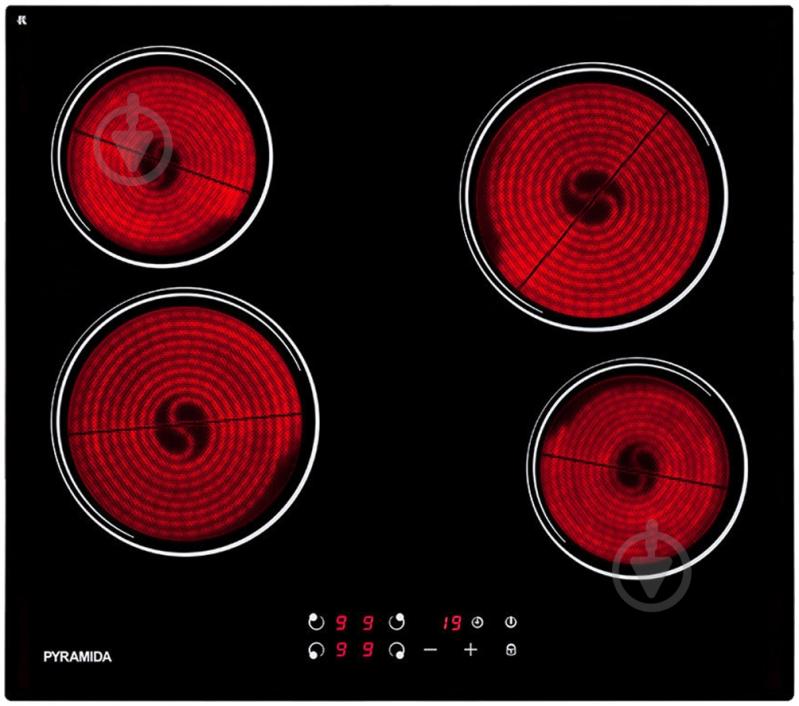 Варочная поверхность электрическая Pyramida PYRAMIDA CFEA 640/0 (YL) PYRAMIDA CFEA 640/0 (YL) - фото 1