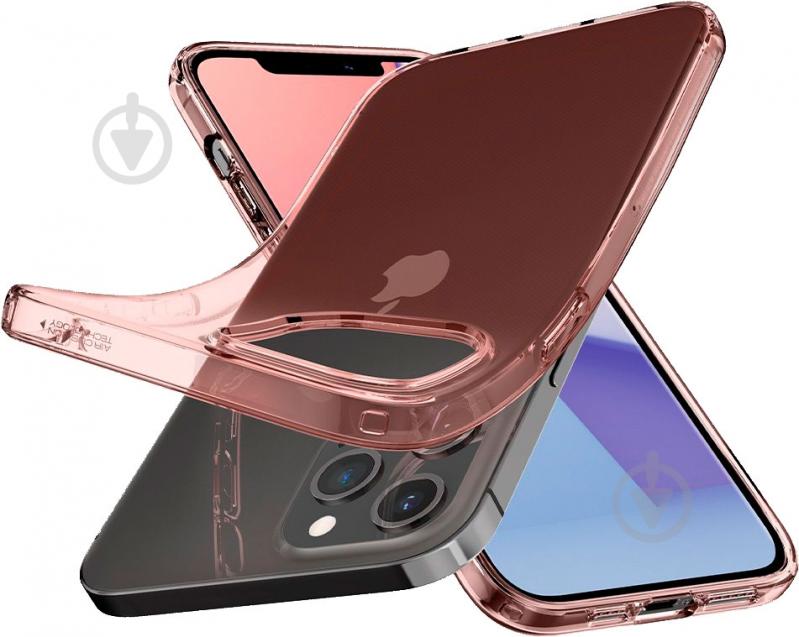 Чохол Spigen Crystal Flex Rose Crystal для Apple iPhone 12 Pro Max - фото 6