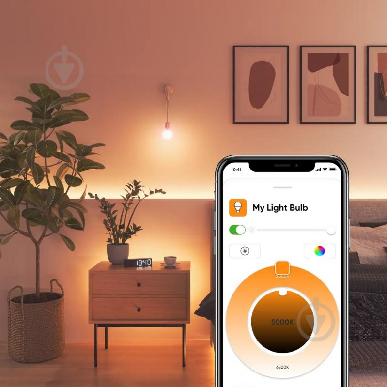 Розумна лампа Nanoleaf Essentials E27 9W Apple Homekit (NL45-0800WT240E27-3PK) - фото 4