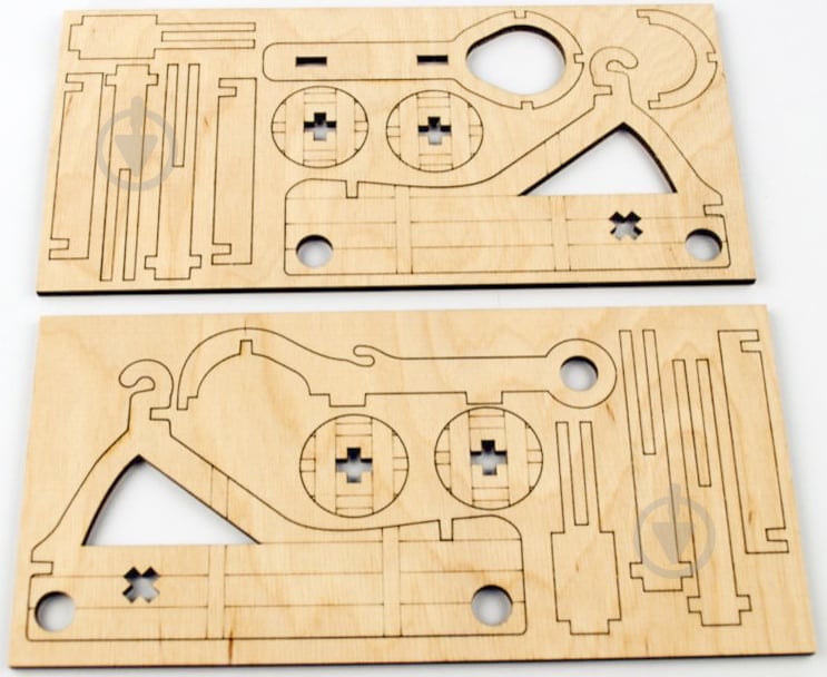 Дерев'яний 3D-конструктор Зірка Знаряддя Катапульта 100728 - фото 10