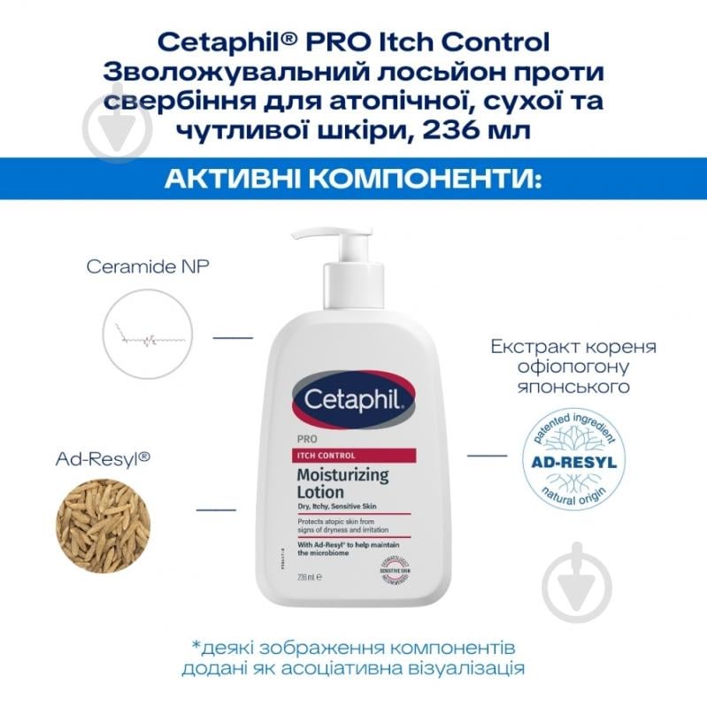 Лосьон Cetaphil PRO Itch Control 236 мл - фото 2
