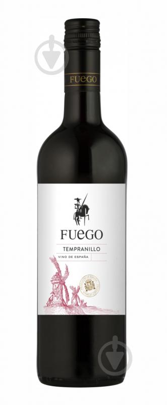 Вино Fuego Tempranillo червоне сухе 0,75 л - фото 1