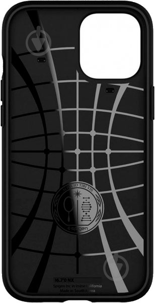 Чехол Spigen Hybrid NX Matte Black для Apple iPhone 12 Pro Max - фото 3