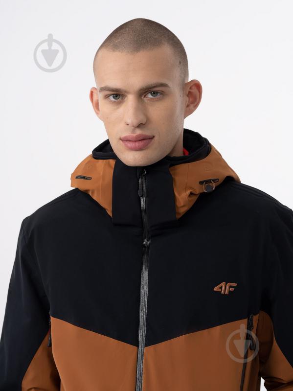 Куртка 4F TECHNICAL JACKET M438 4FWAW23TTJAM438-21S р.2XL коричневая - фото 2