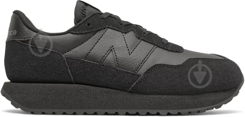 Кроссовки New Balance GS237BK1 р.38,5 черные - фото 1