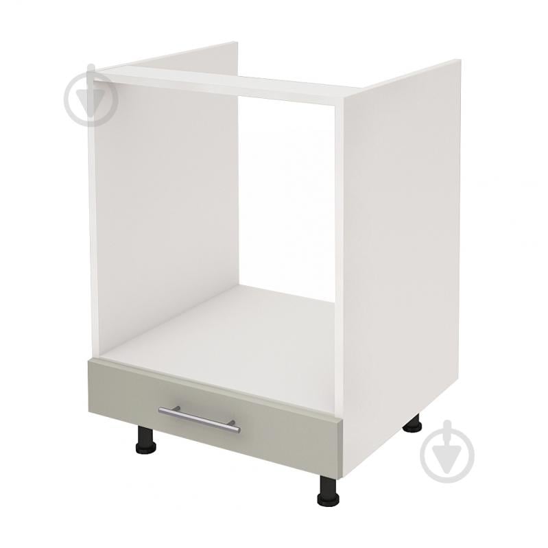 Тумба нижняя под духовку Руна МНД 600х820х520 мм лайт грей симпл/белый ROKO - фото 1 Тумба нижняя под духовку Руна МНД 600х820х520 мм лайт грей симпл/белый ROKO - фото 1