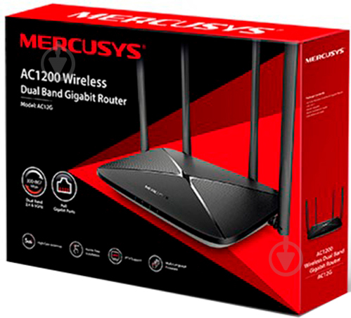 Wi-Fi-роутер Mercusys AC12G - фото 3