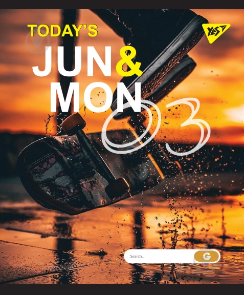 Тетрадь школьная 24 клетка JUN MON YES - фото 4