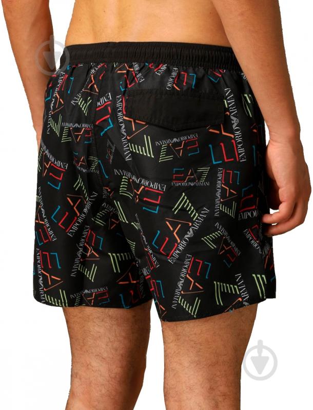 Шорты EA7 Mens woven boxer 902000-0P747-17520 р. 46 черный - фото 3