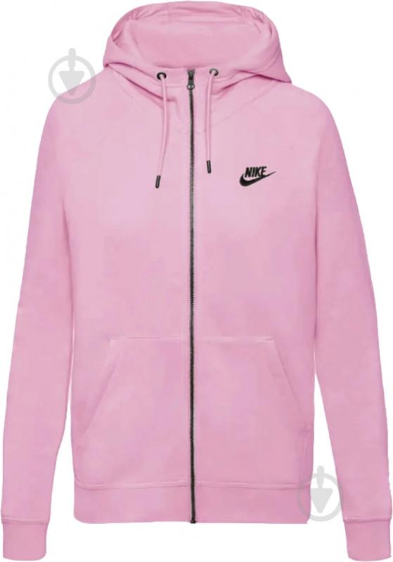 Джемпер Nike NSESSNTL FLC FZ HOODIE DX2317-522 р.M рожевий - фото 3