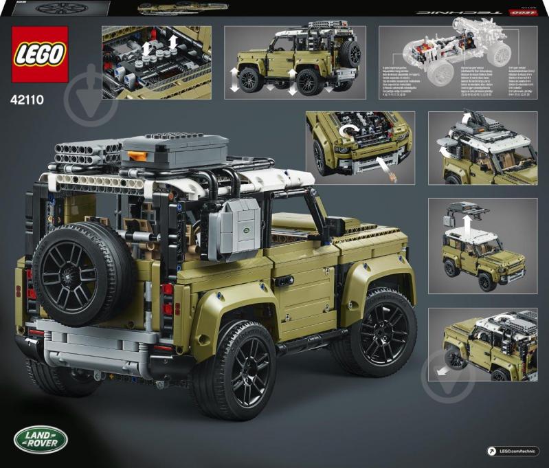 Конструктор LEGO Technic Land Rover Defender 42110 - фото 5