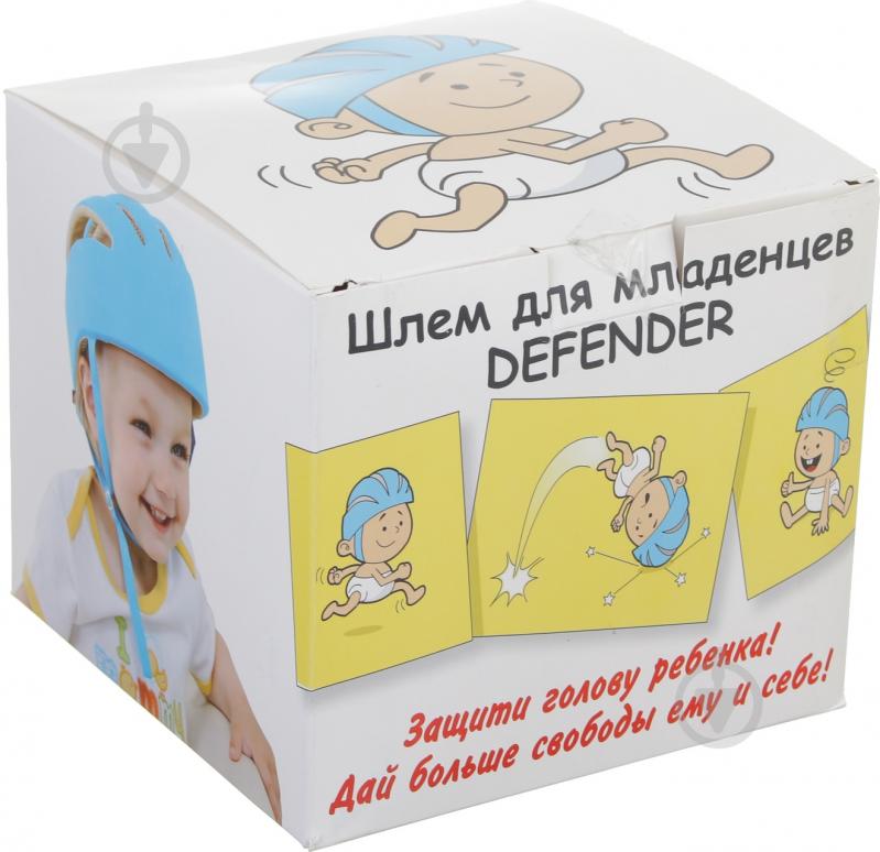 Шлем защитный Defender Премиум красный - фото 5