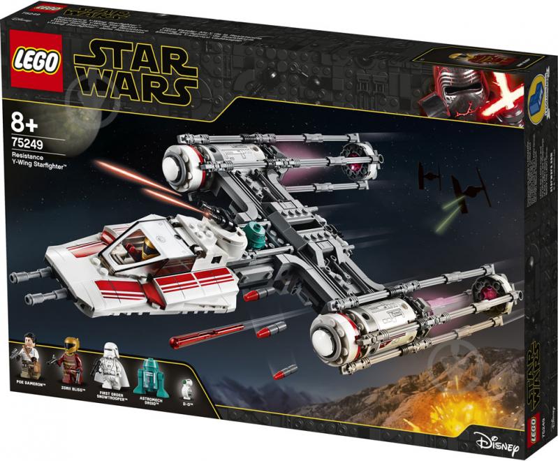 Конструктор LEGO Star Wars Винищувач опору Y-Wing Starfighter 75249 - фото 3