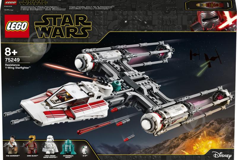 Конструктор LEGO Star Wars Винищувач опору Y-Wing Starfighter 75249 - фото 1