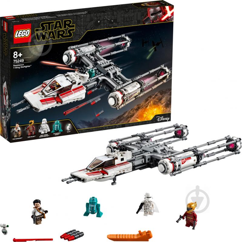 Конструктор LEGO Star Wars Винищувач опору Y-Wing Starfighter 75249 - фото 2