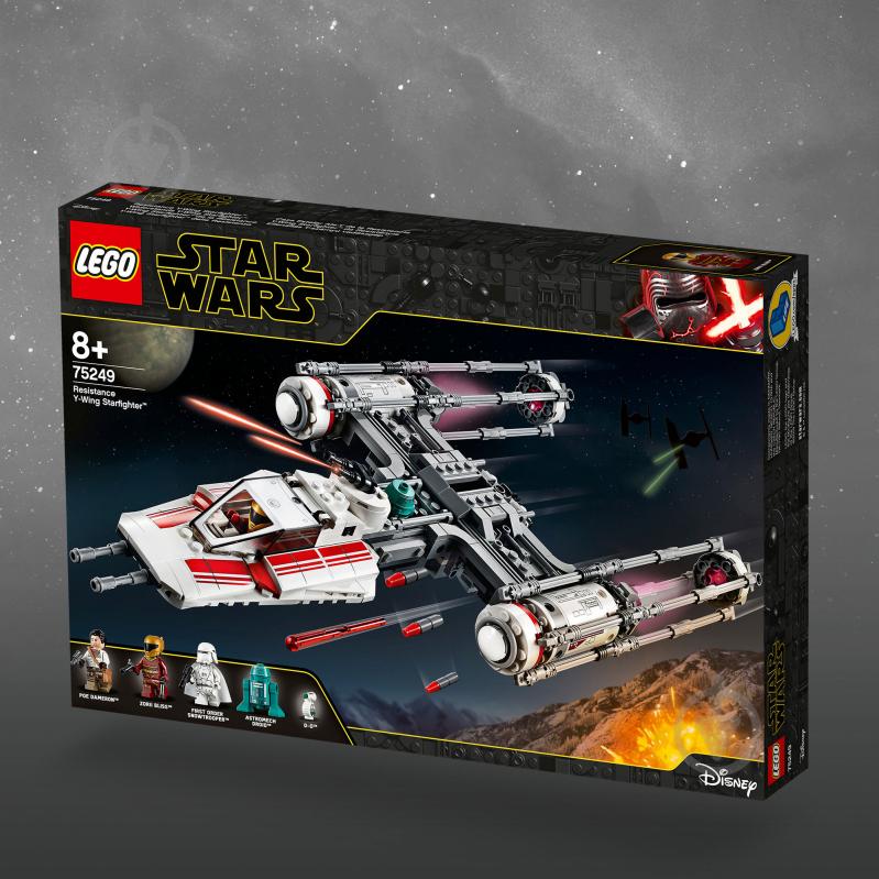 Конструктор LEGO Star Wars Винищувач опору Y-Wing Starfighter 75249 - фото 12