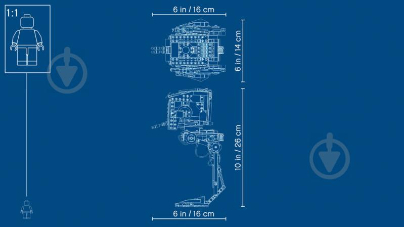 Конструктор LEGO Star Wars Рейдер AT-ST 75254 - фото 22