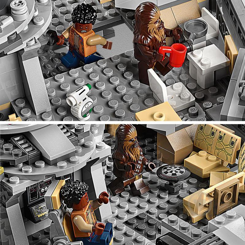 Конструктор LEGO Star Wars Millennium Falcon (Тисячолiтній сокiл) 75257 - фото 10