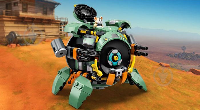 Конструктор LEGO Overwatch Кулястий таран 75976 - фото 5