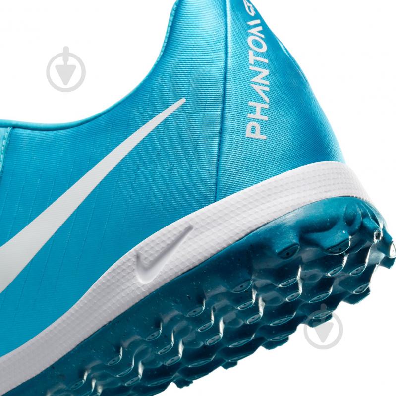 Cороконіжки Nike PHANTOGX II ACADEMY TF FJ2577-400 р.40,5 блакитний - фото 10